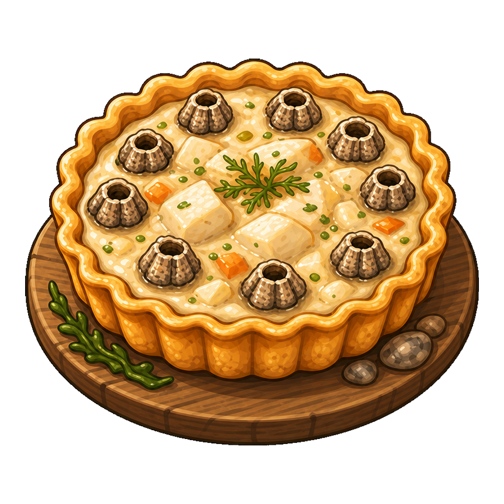 Barnacle Cap Cod Chowder Tart