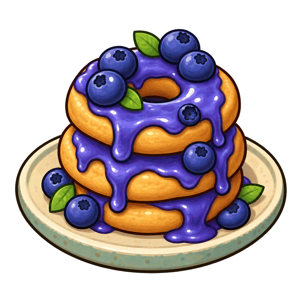 Blueberry Sunrise Rings