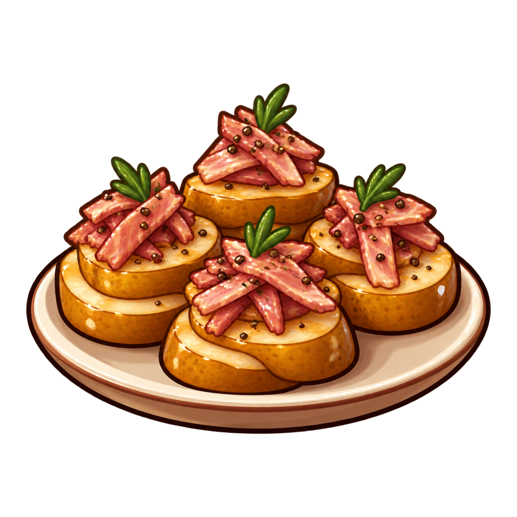 Bosc Pear Ham Bites