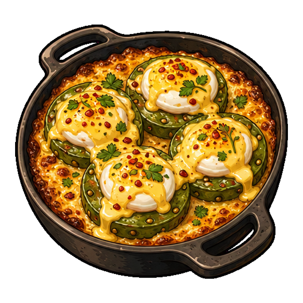 Cactus Crown Benedict Bake
