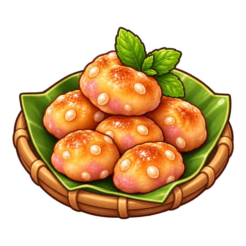 Cactus Pearl Griddle Bites