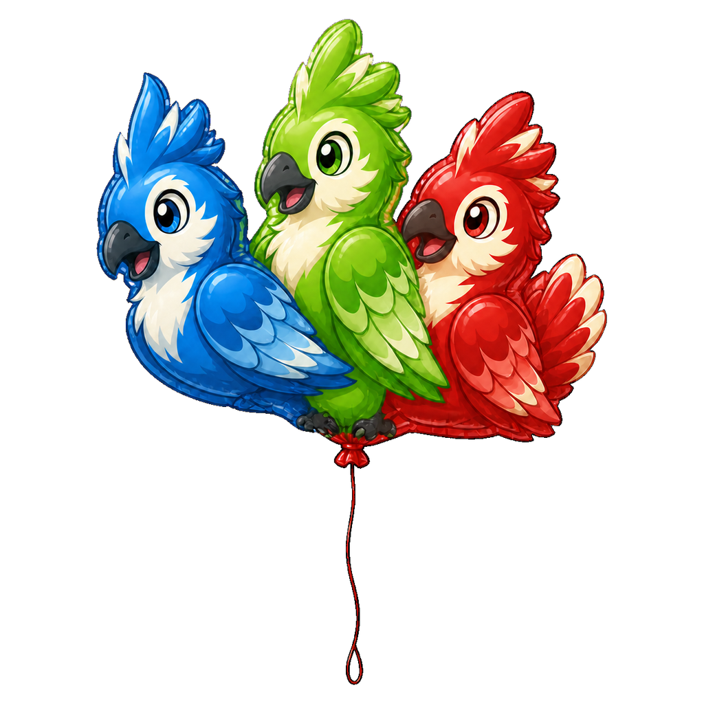 Cardoo Flock Balloon Trio