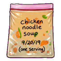 Chicken Soup, Frozen