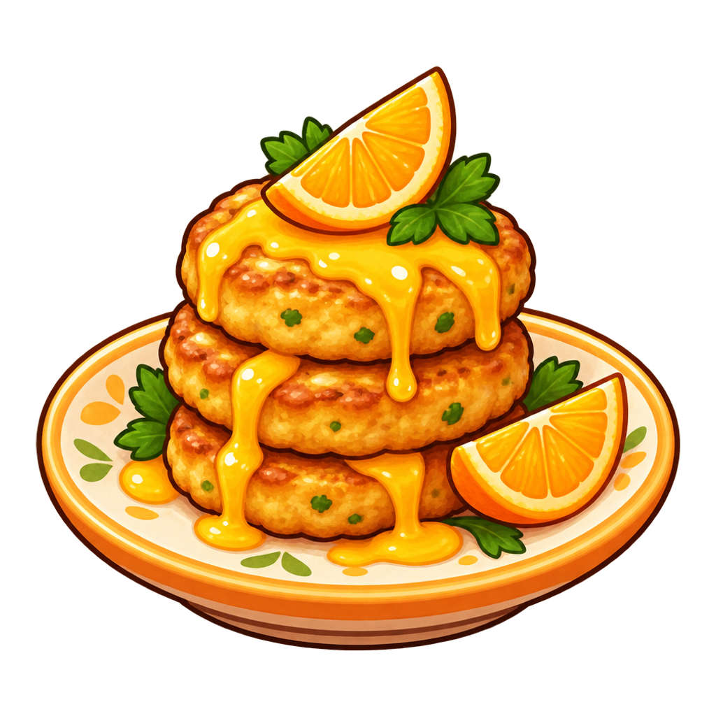 Crestflash Citrus Turkey Cakes