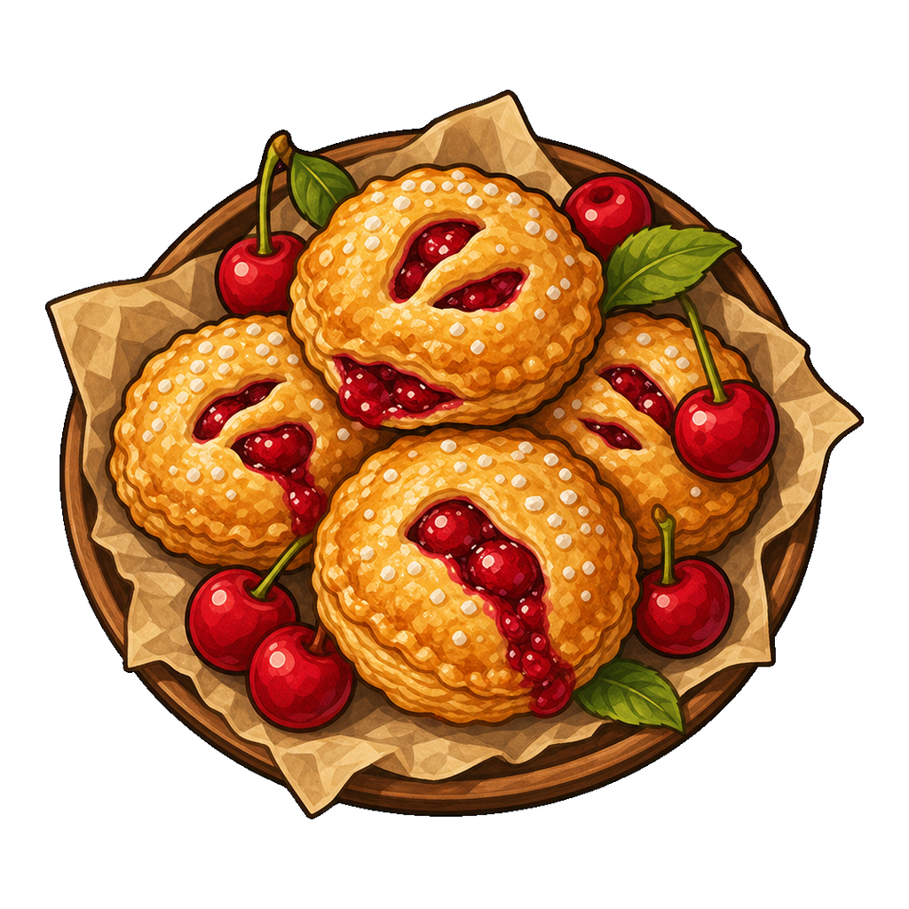 Crimson Cherry Pocket Puffs
