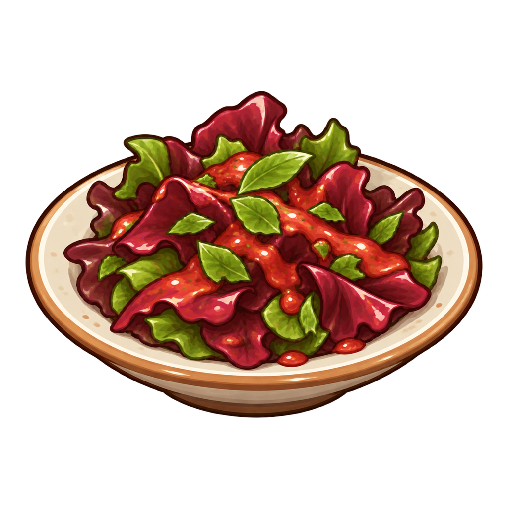 Crimson Hedgeleaf Toss