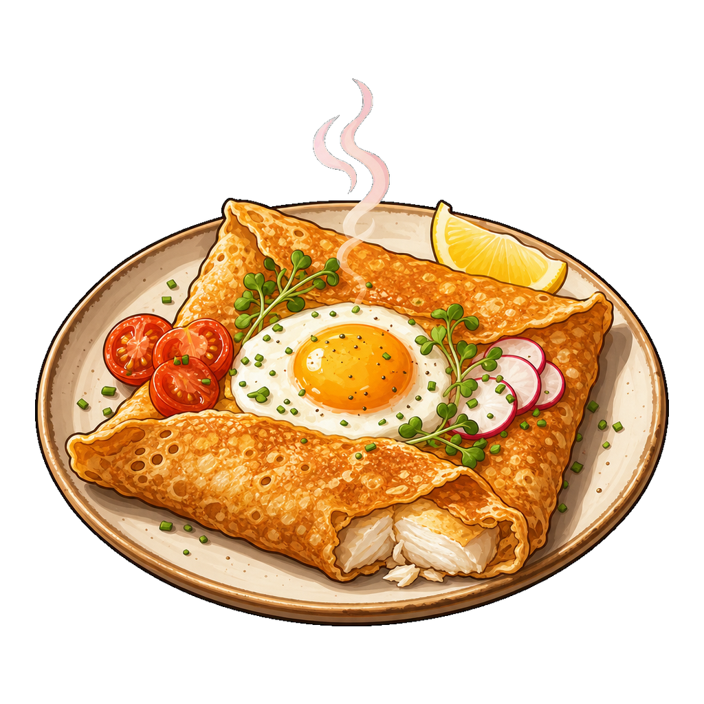 Crispy Fillet Breakfast Galette