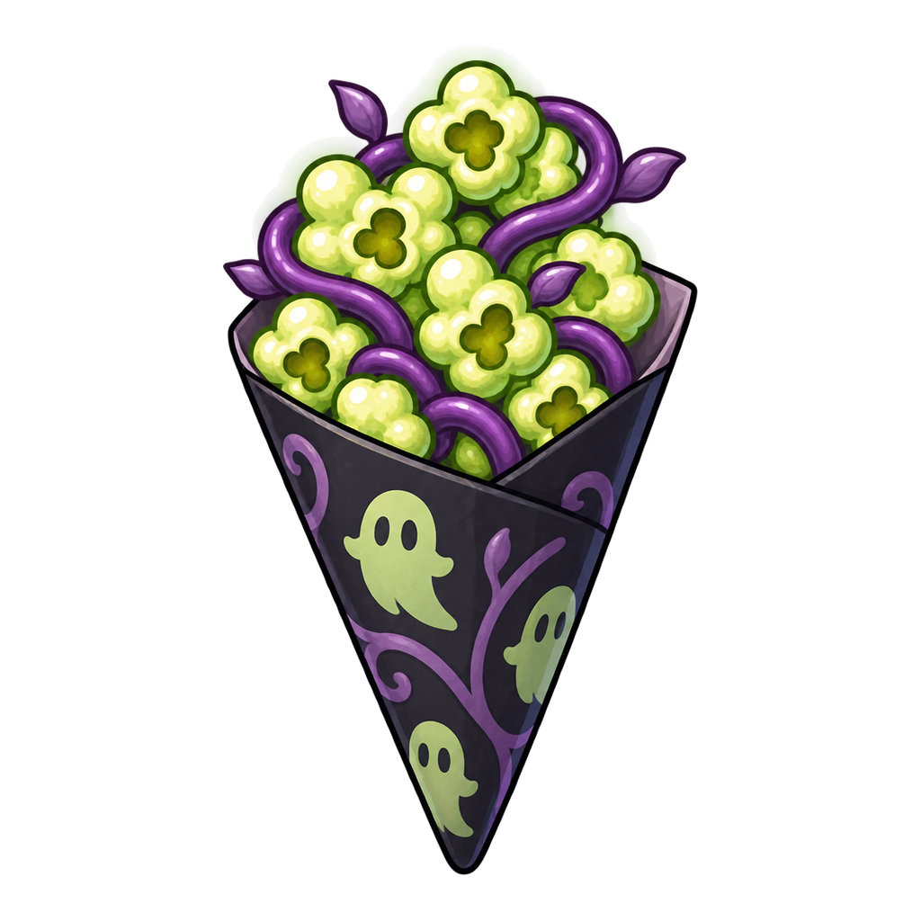Ghostvine Popcorn Clusters