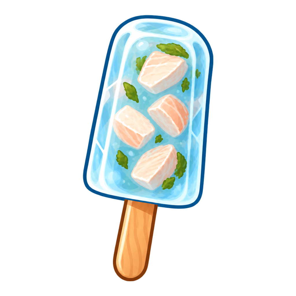 Glacial Broth Fish Pop