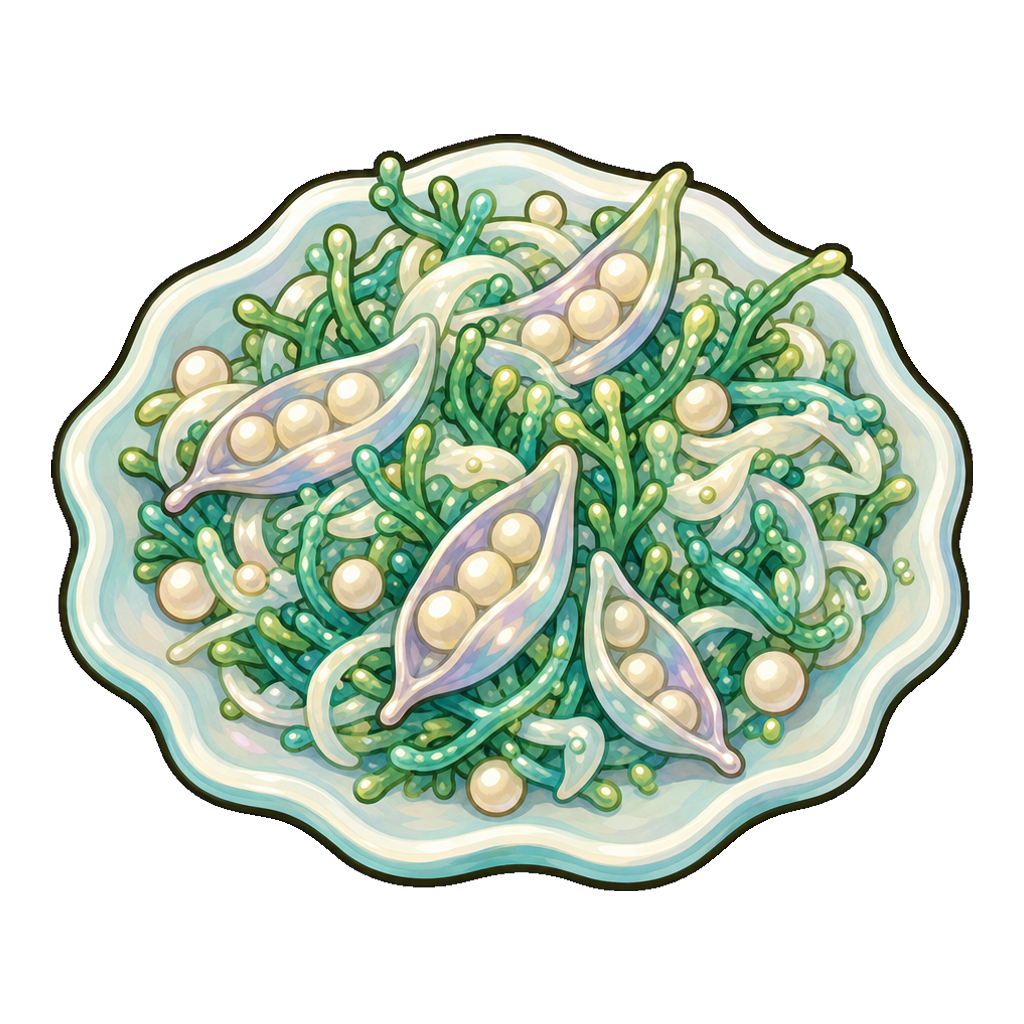 Glasswort Pearl Pod Slaw