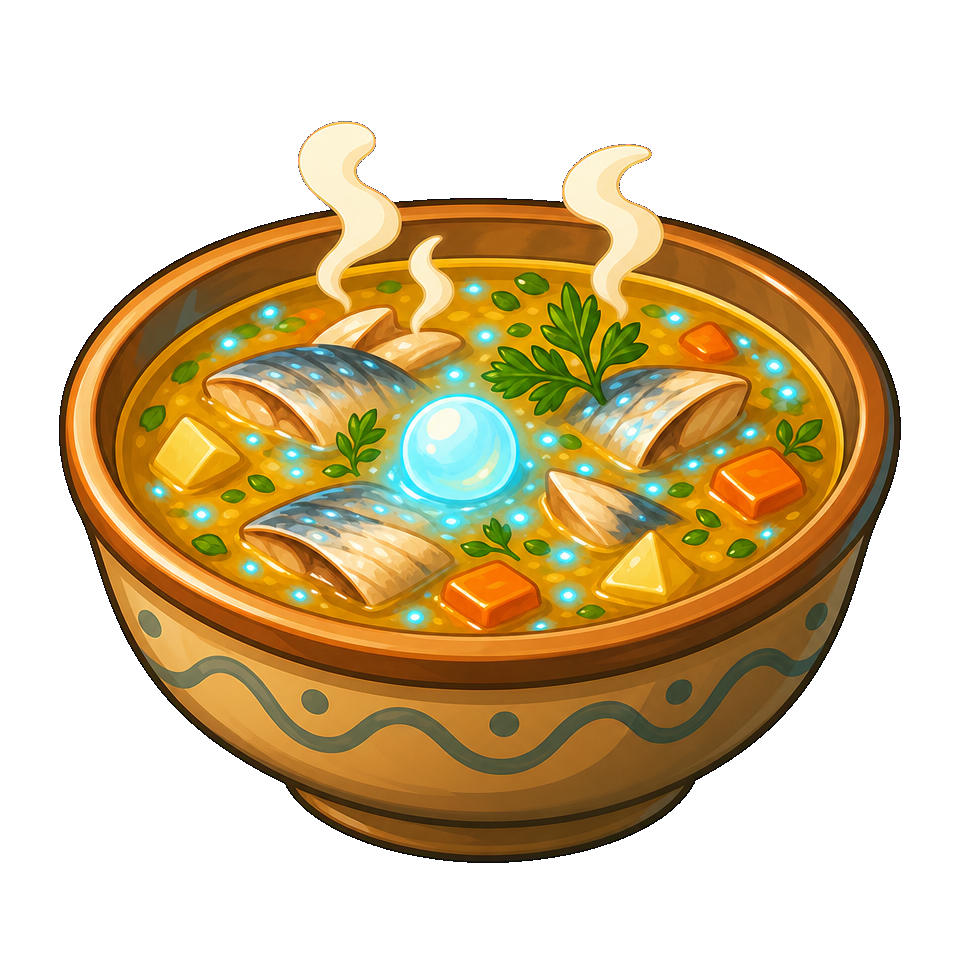Glowing Sardine Bisque