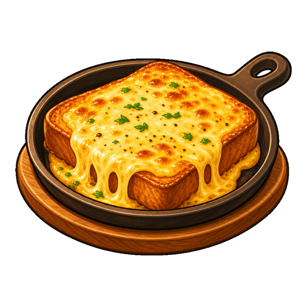Golden Melt Breakfast Toast