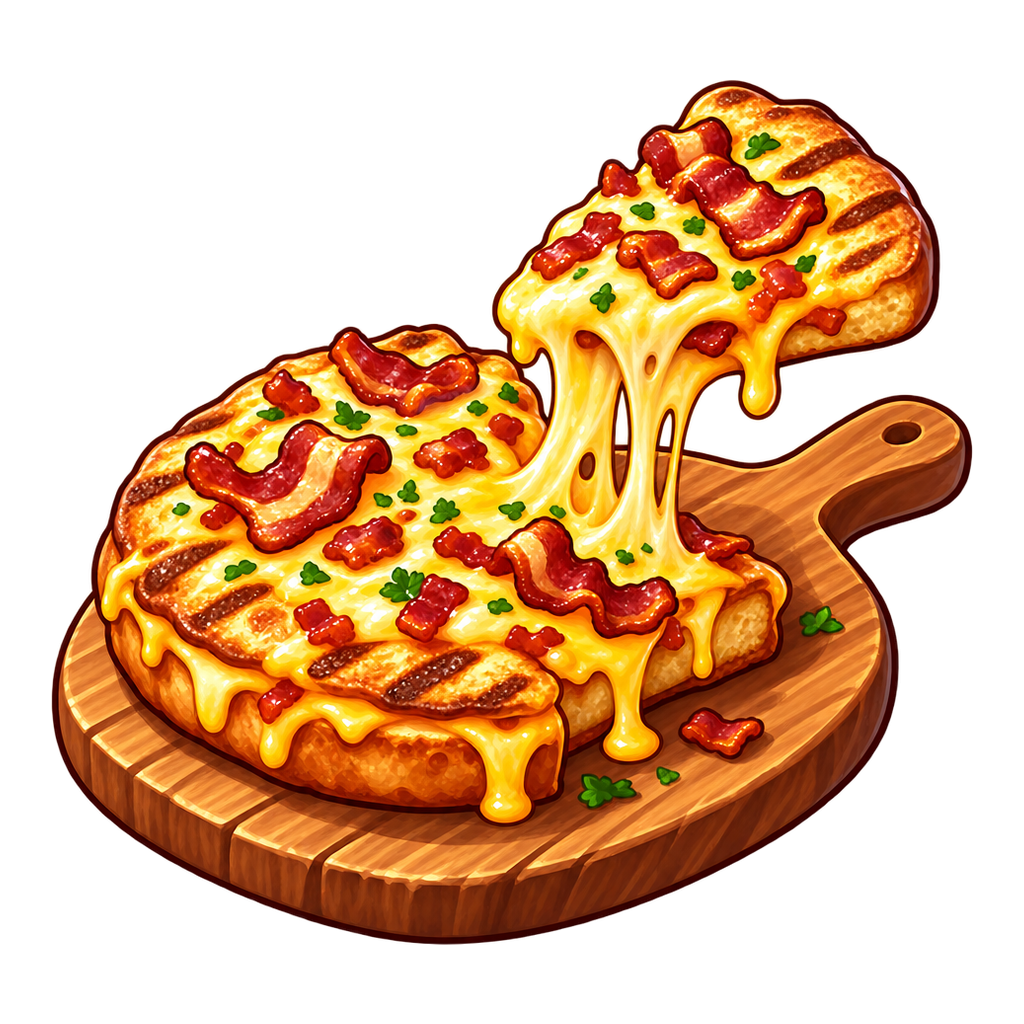 Bacon Pizza Melt