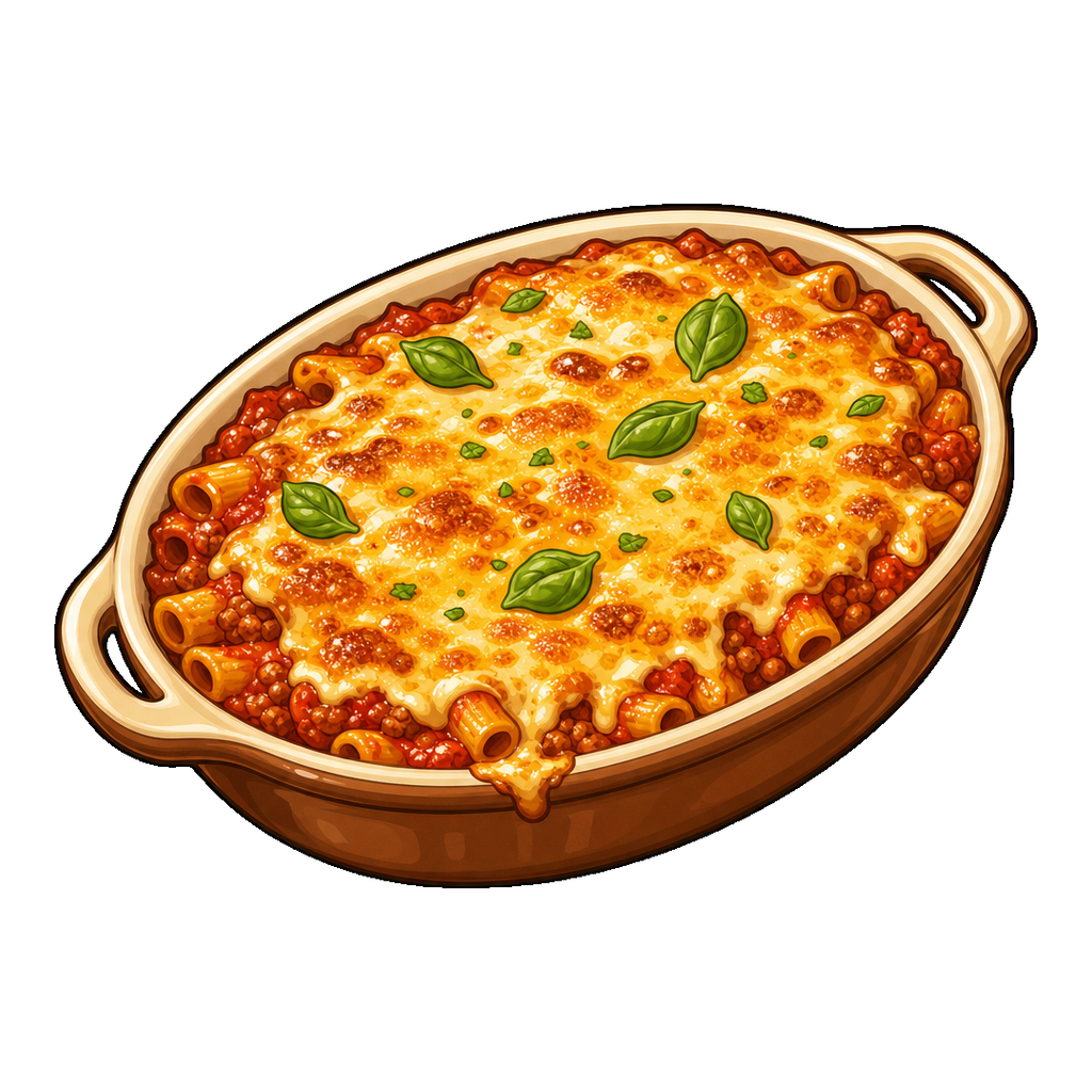 Grilled Cheese Bolognese Bake