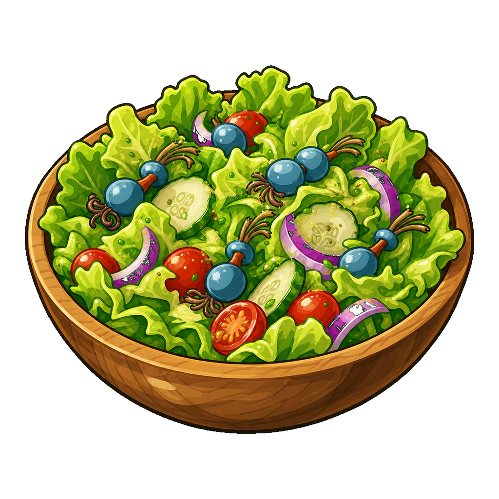Gruss-Kissed Lettuce Toss