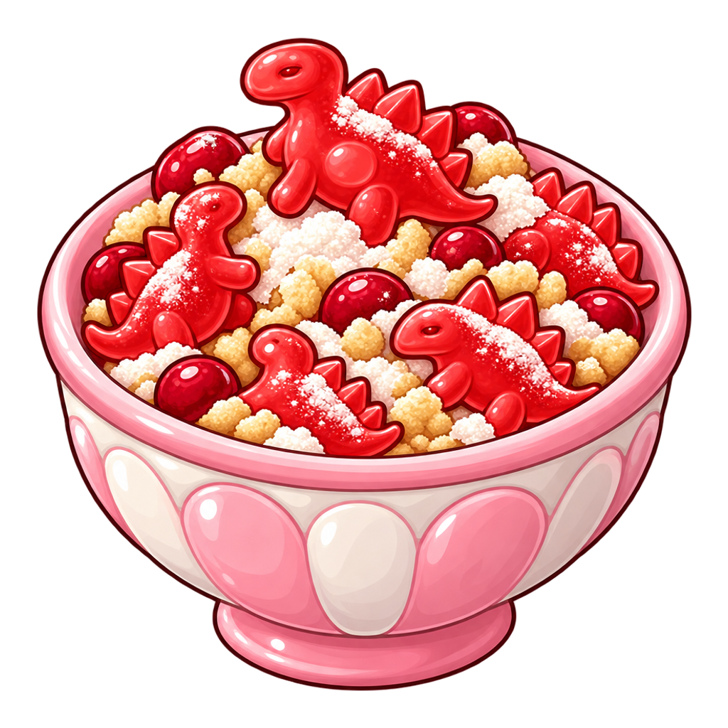 Gummy Stego Crumble Toss