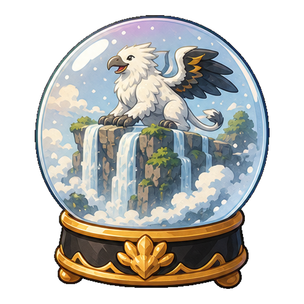 Hidden Falls Snowglobe Hidden Falls Snowglobe
