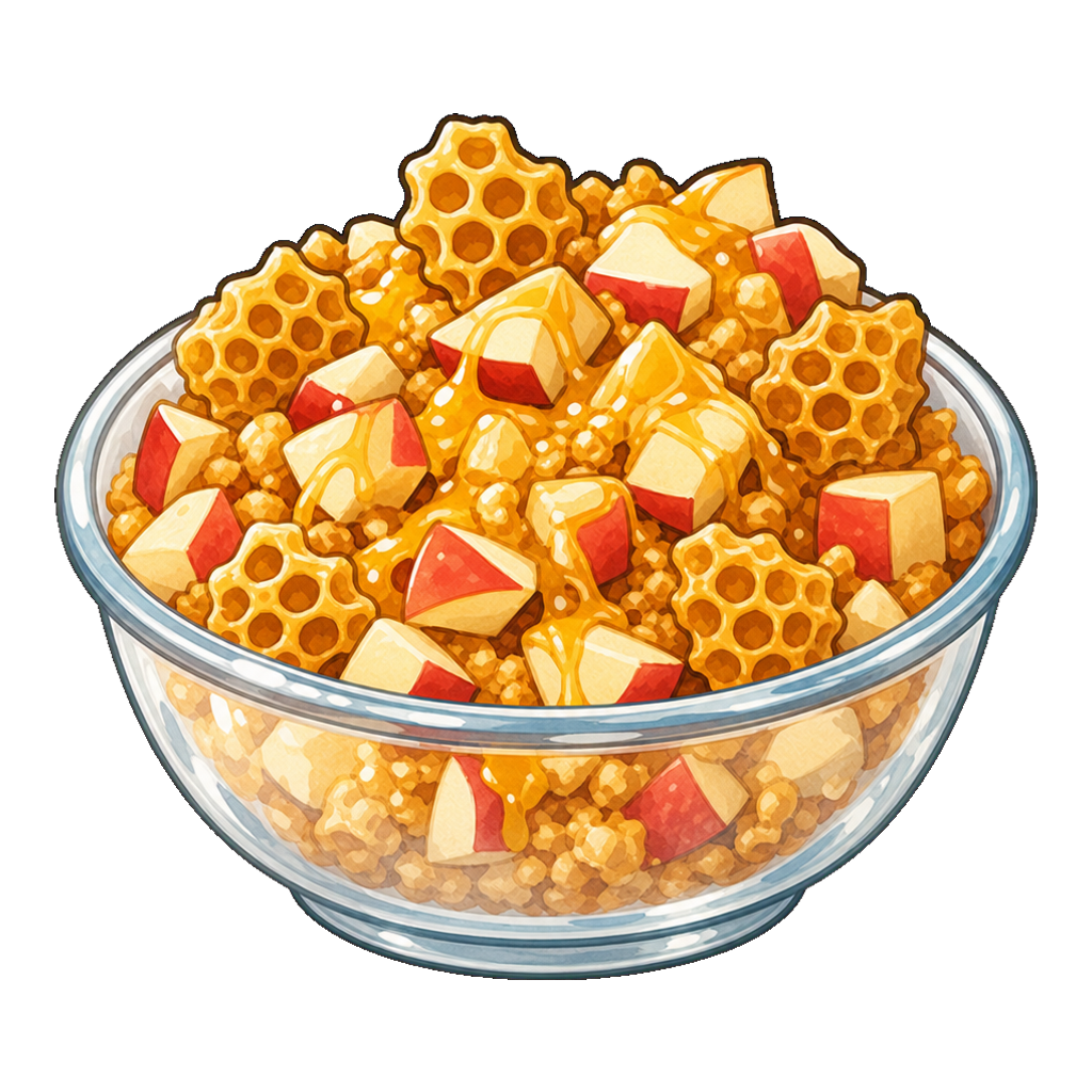 Honeycomb Apple Crunch Mix