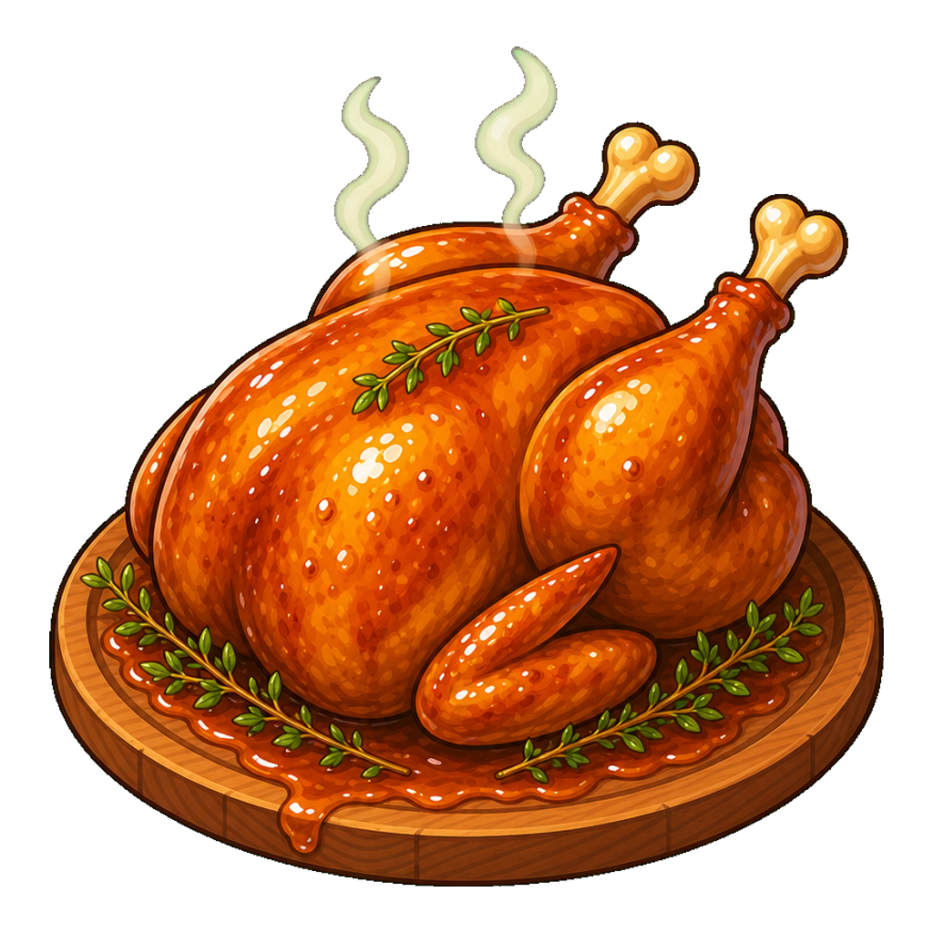 Honeyed Turkey Glaze Roast