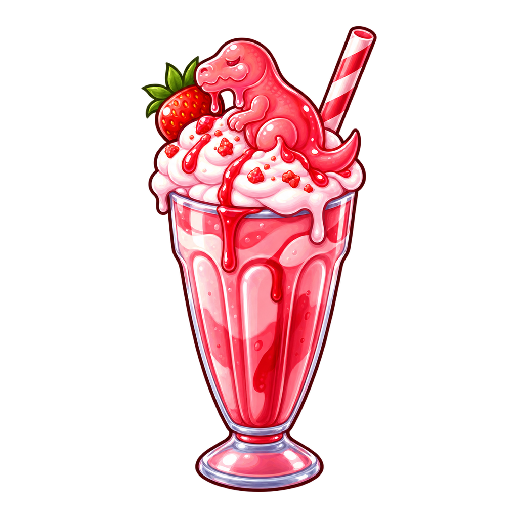 Impromptu Strawberry Rex Float
