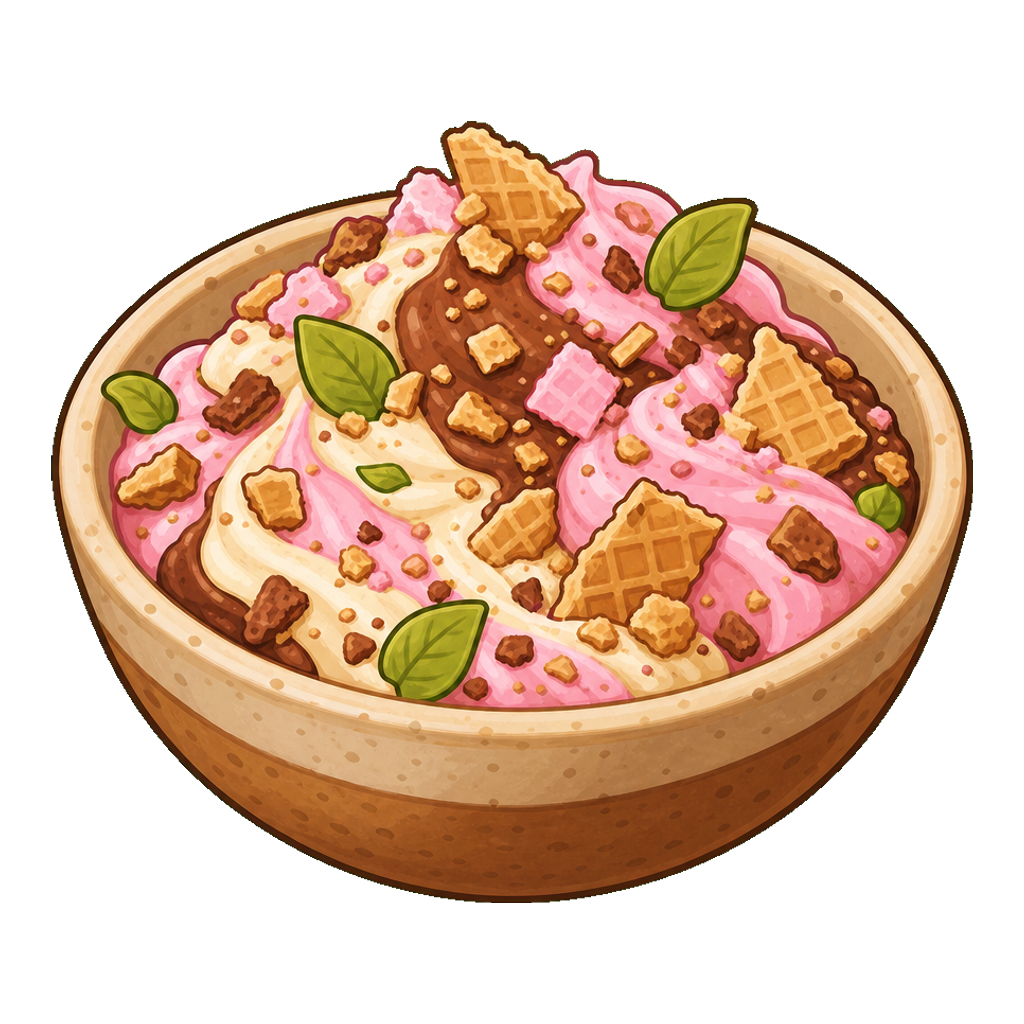 Leaf & Neapolitan Crumble Toss