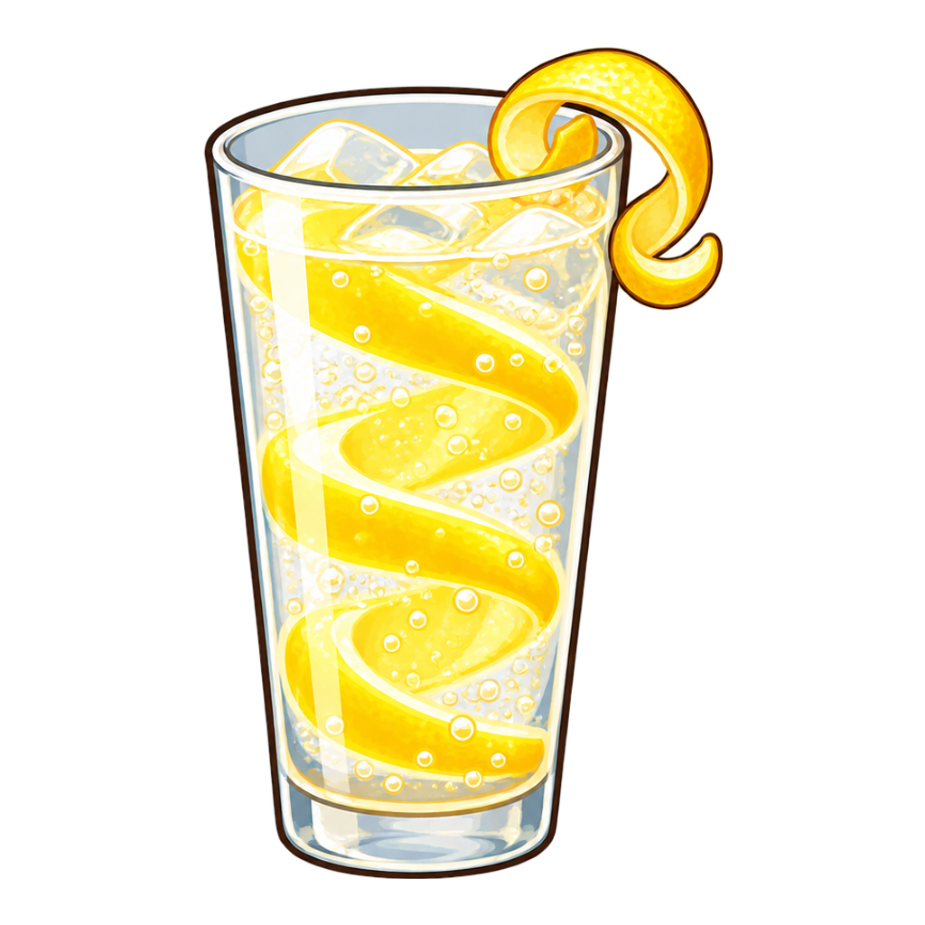 Lemon Swirl Fizz