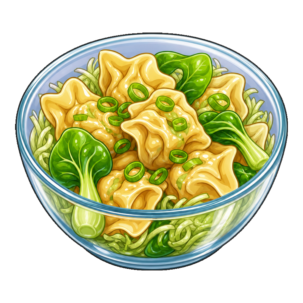 Moonlit Wonton Toss