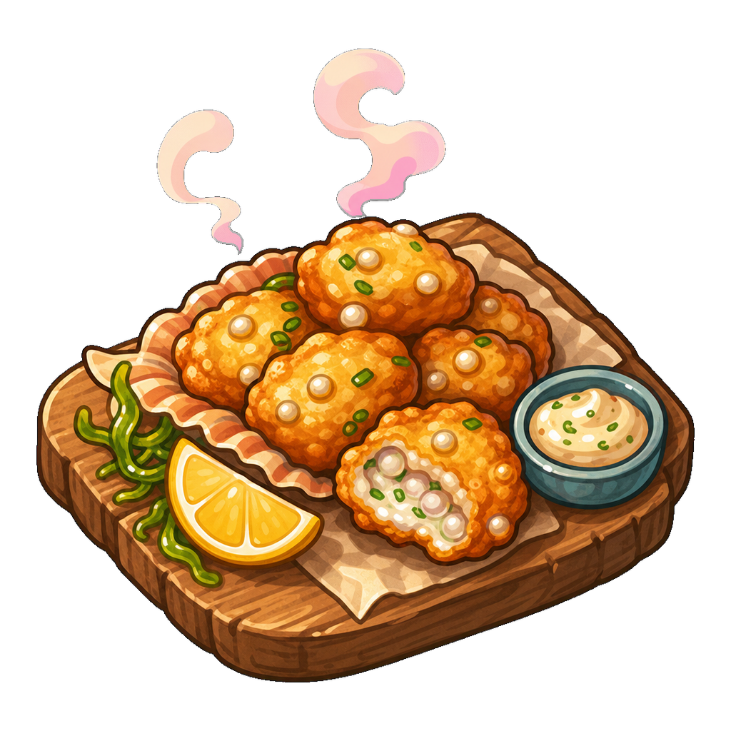 Pearlvine Eel Fritters