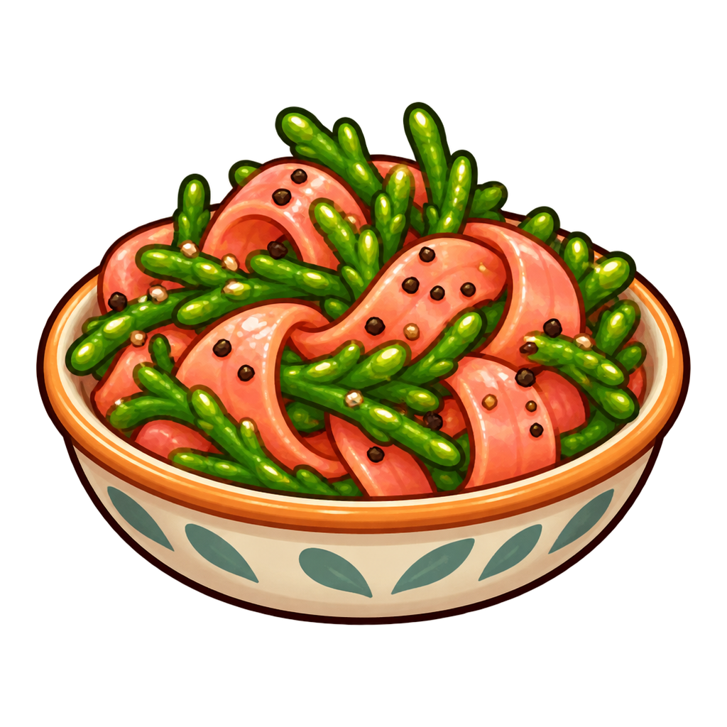 Peppermelon Glasswort Toss