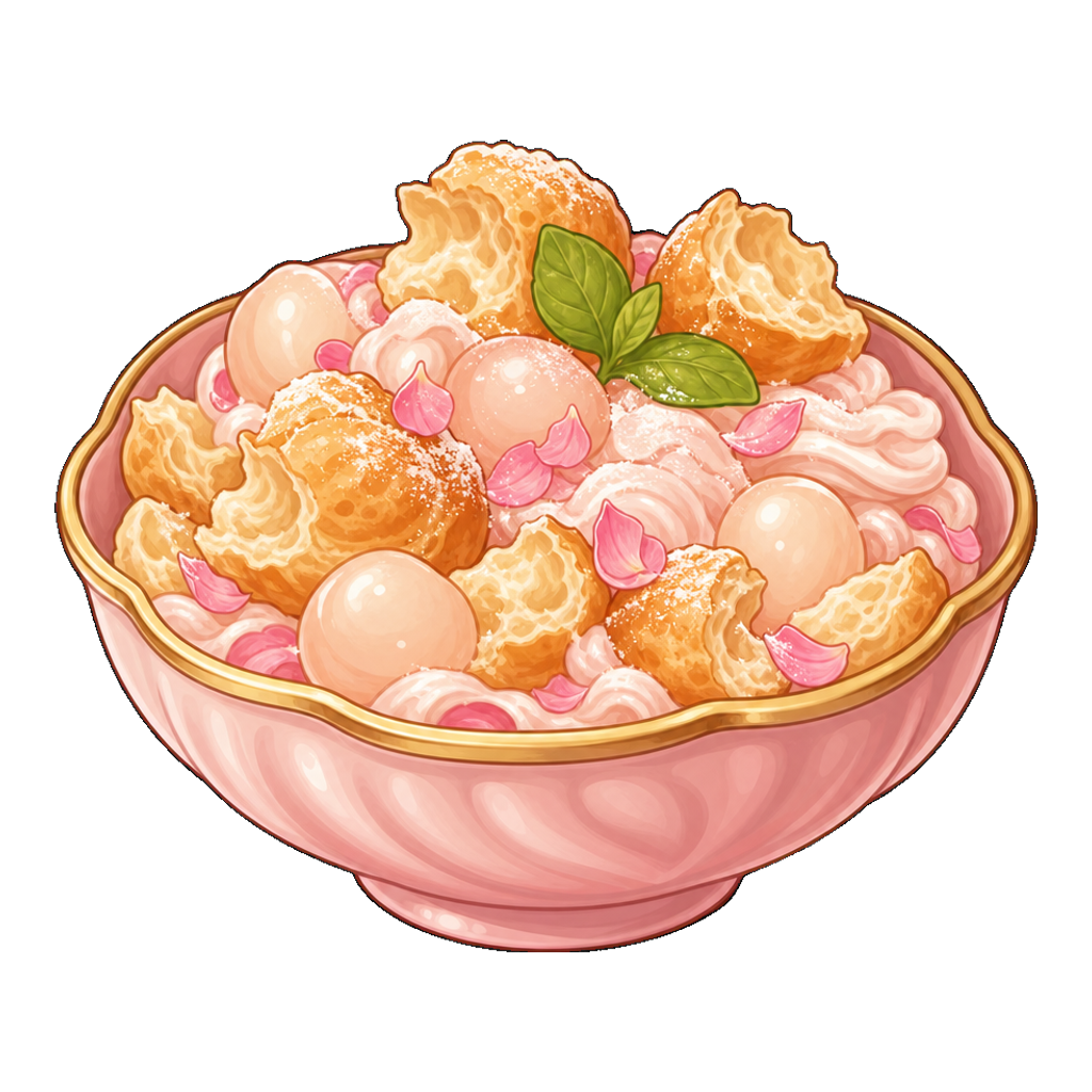 Perfumed Lychee Puff Toss