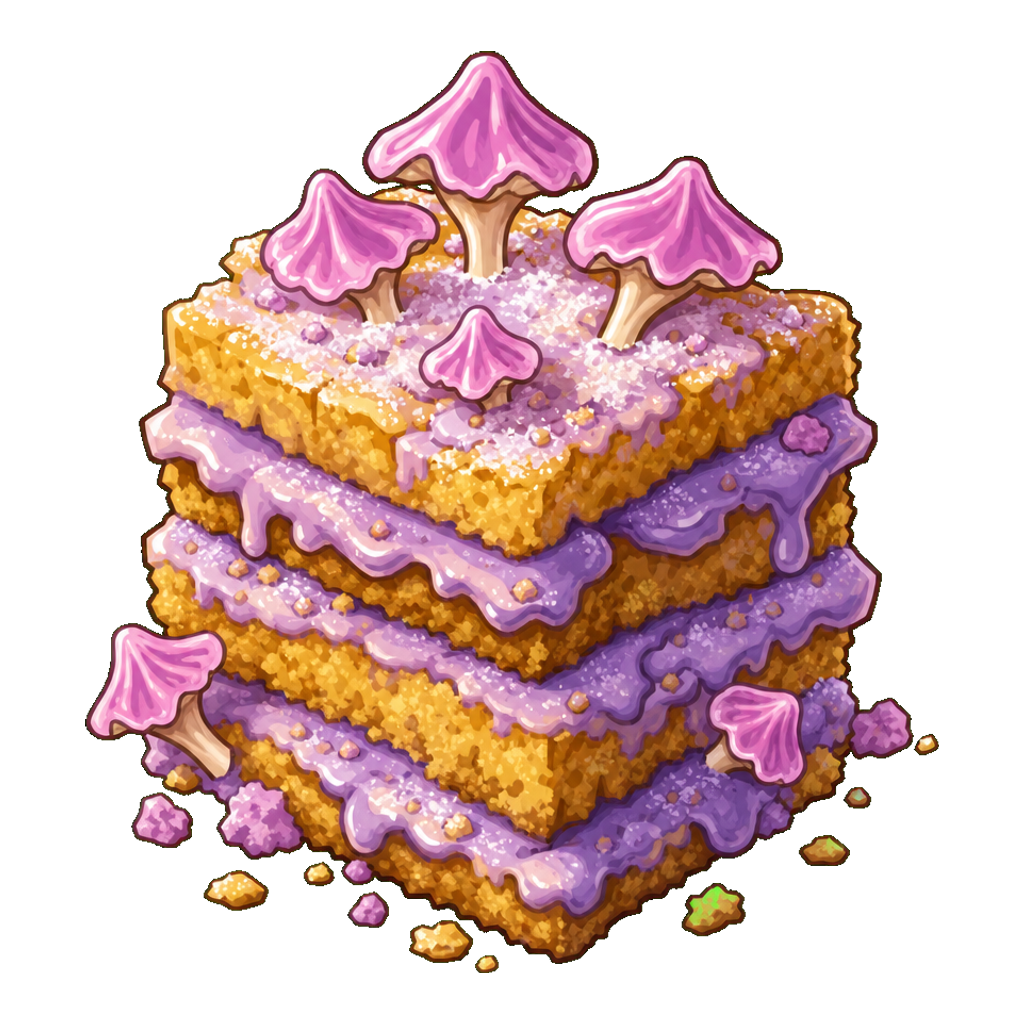 Pixie-Capped Nub Cake Stack
