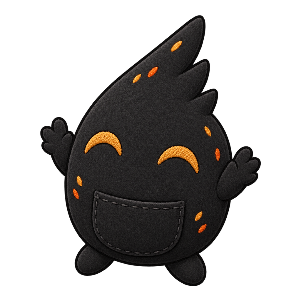 Pocket-Warmer Cindri Plushie