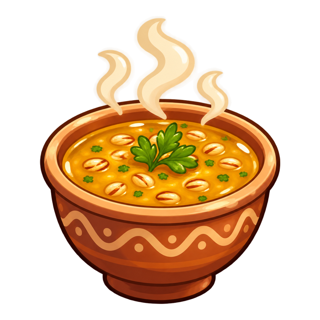 Popping Haspur Broth