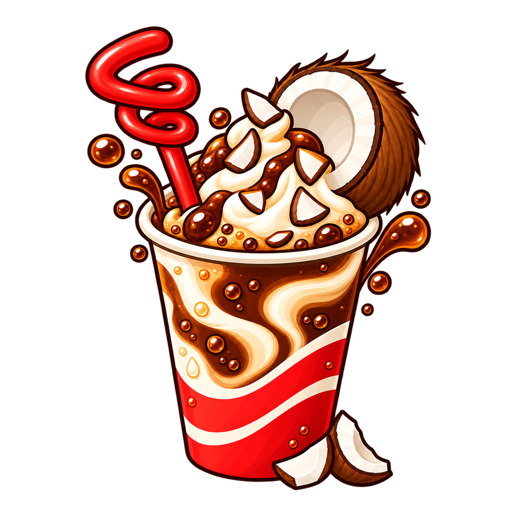Sandy Coconut Cola Splash