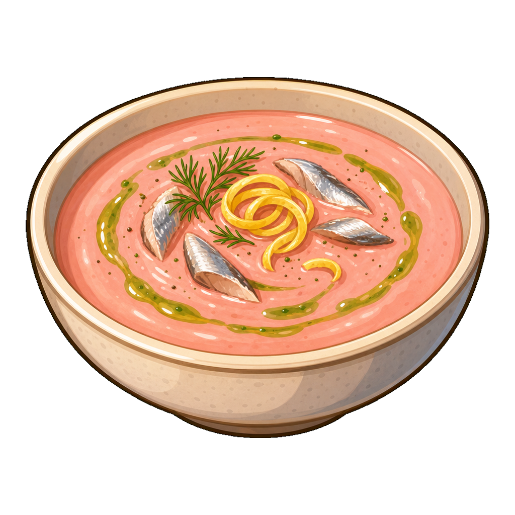 Silver & Rose Brine Bisque