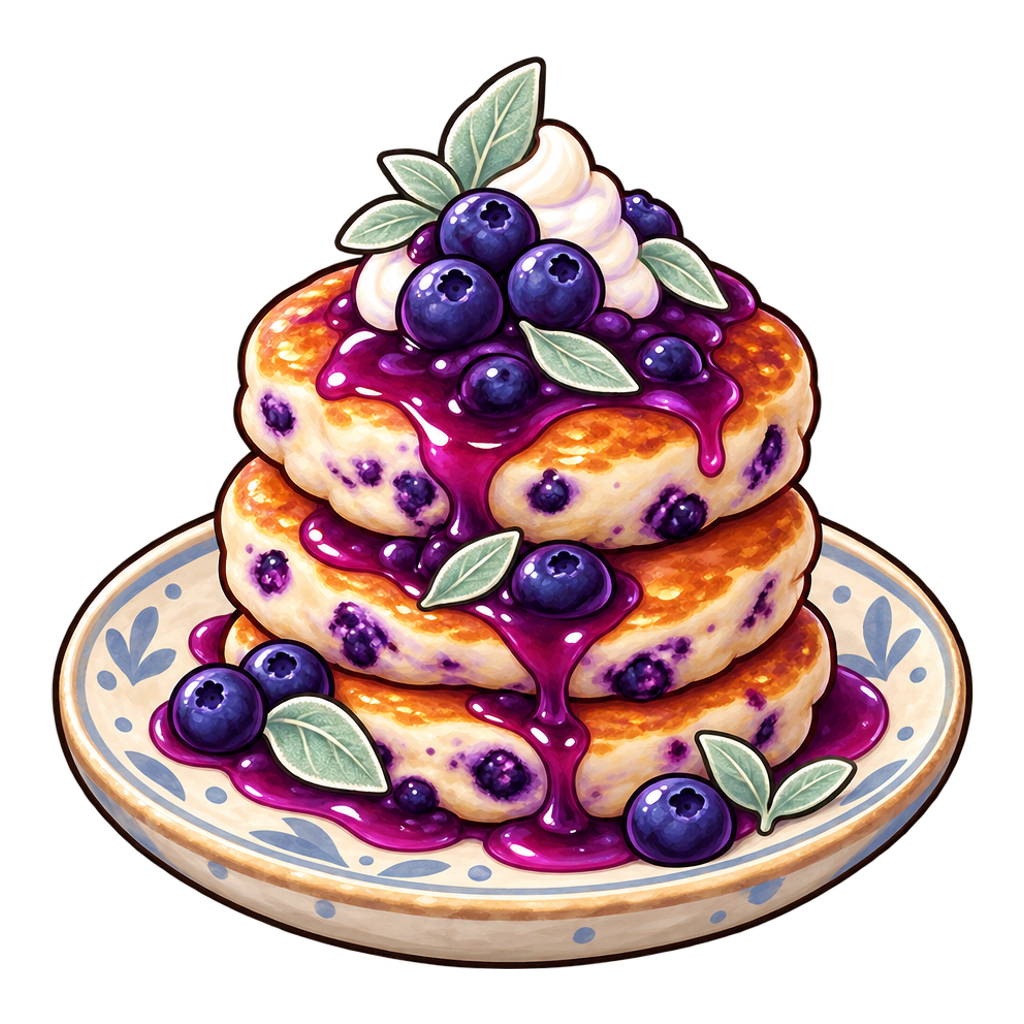 Silverleaf Blueberry Griddlecakes
