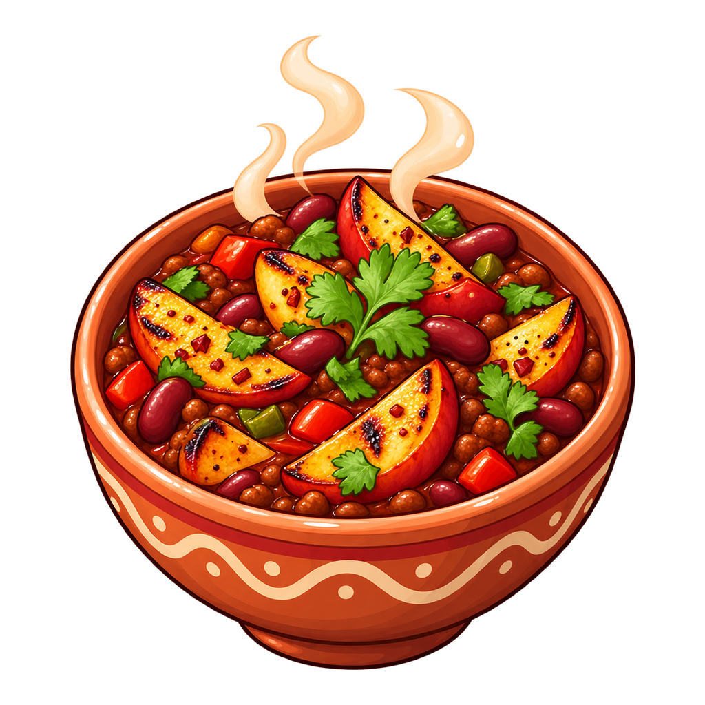 Sizzlepear Chili Toss