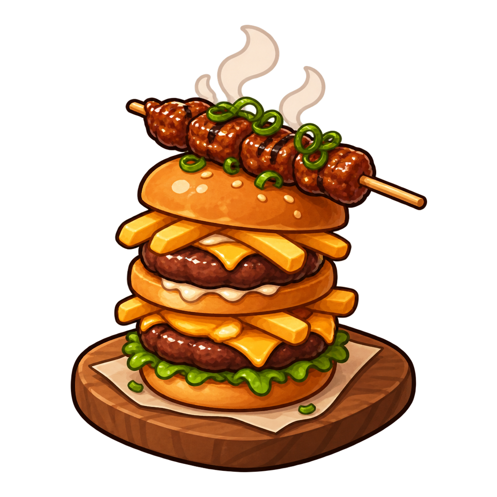 Skewered Page Stacker