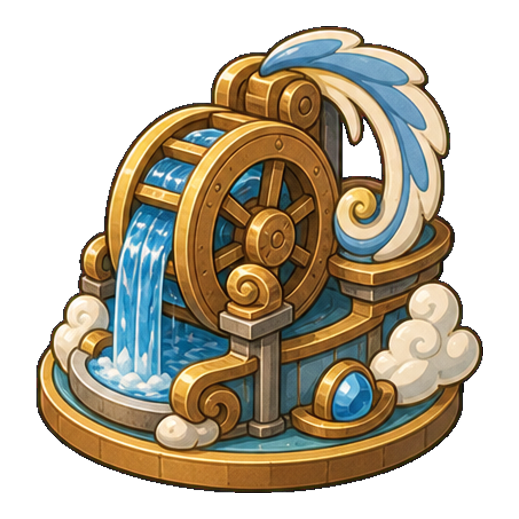 Skycliff Waterwheel Keepsake