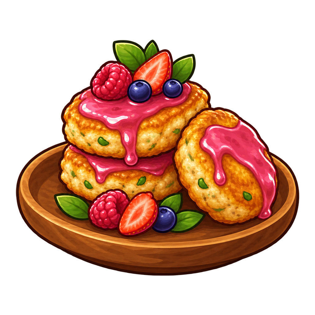 Skyfeather Berry Fish Cakes