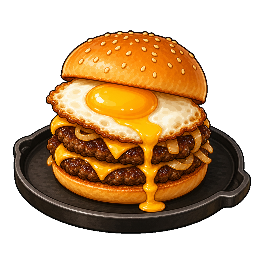 Smash Stack Sunrise Burger