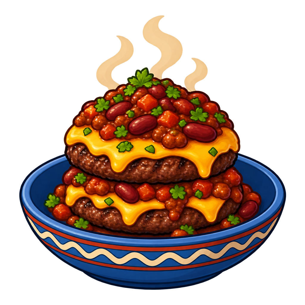 Smoky Chili Beef Stack