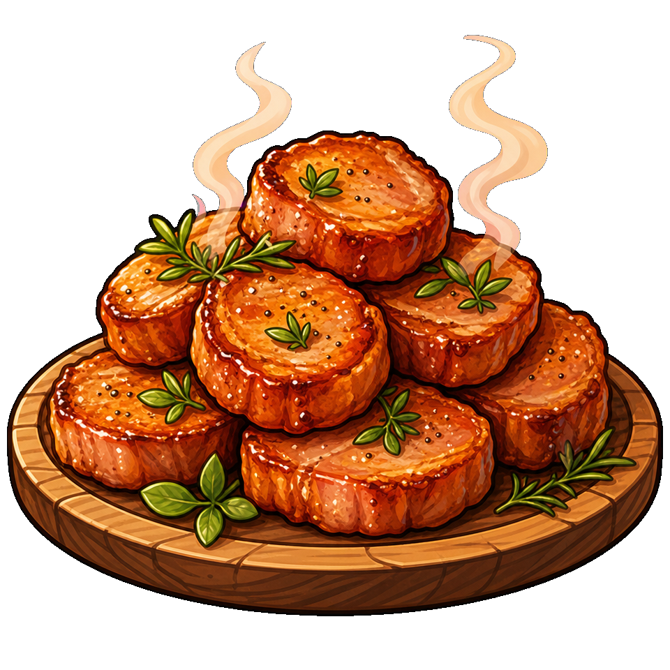 Smoky Hock Turkey Bites