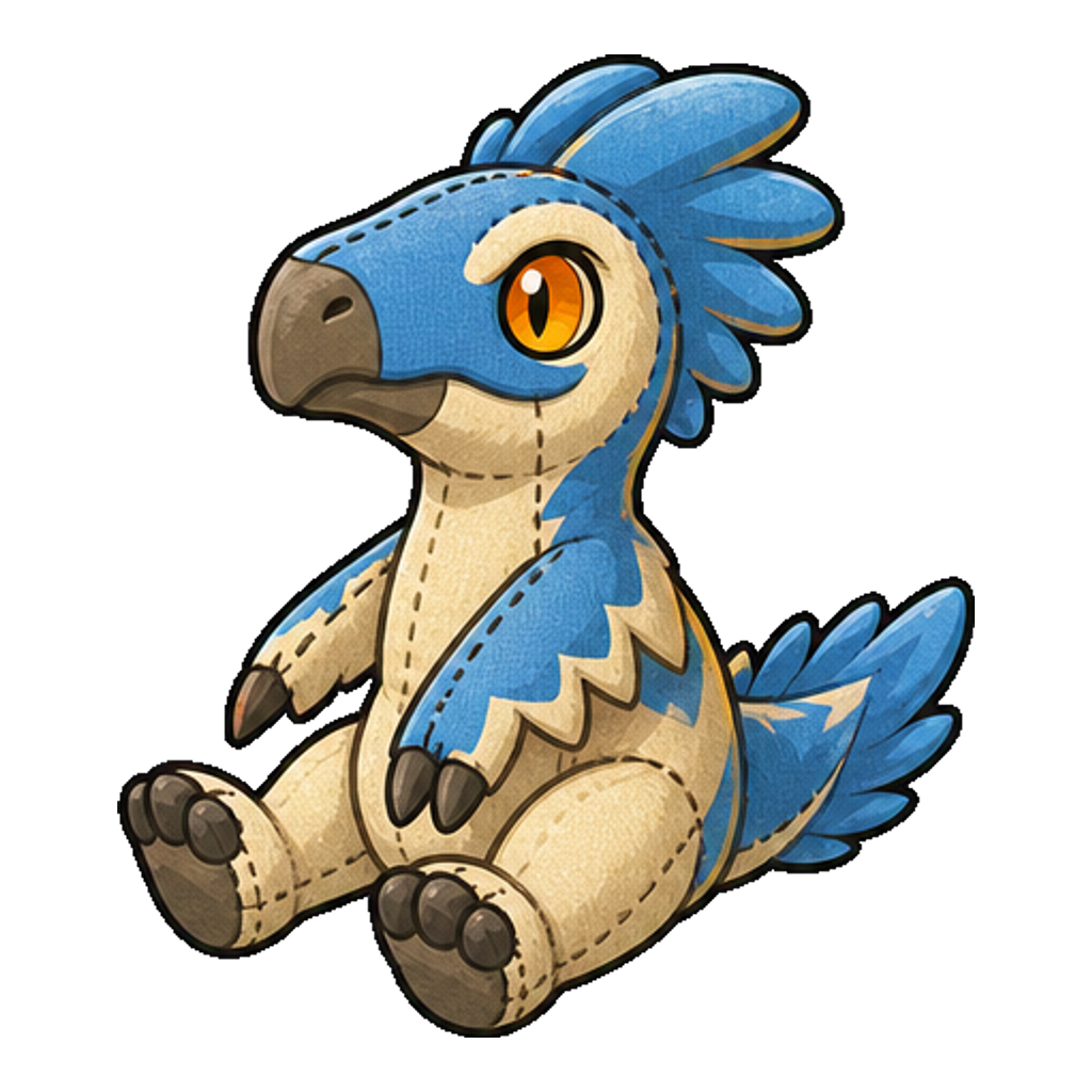 Spotlight Stance Sensiraptor Plushie Spotlight Stance Sensiraptor Plushie