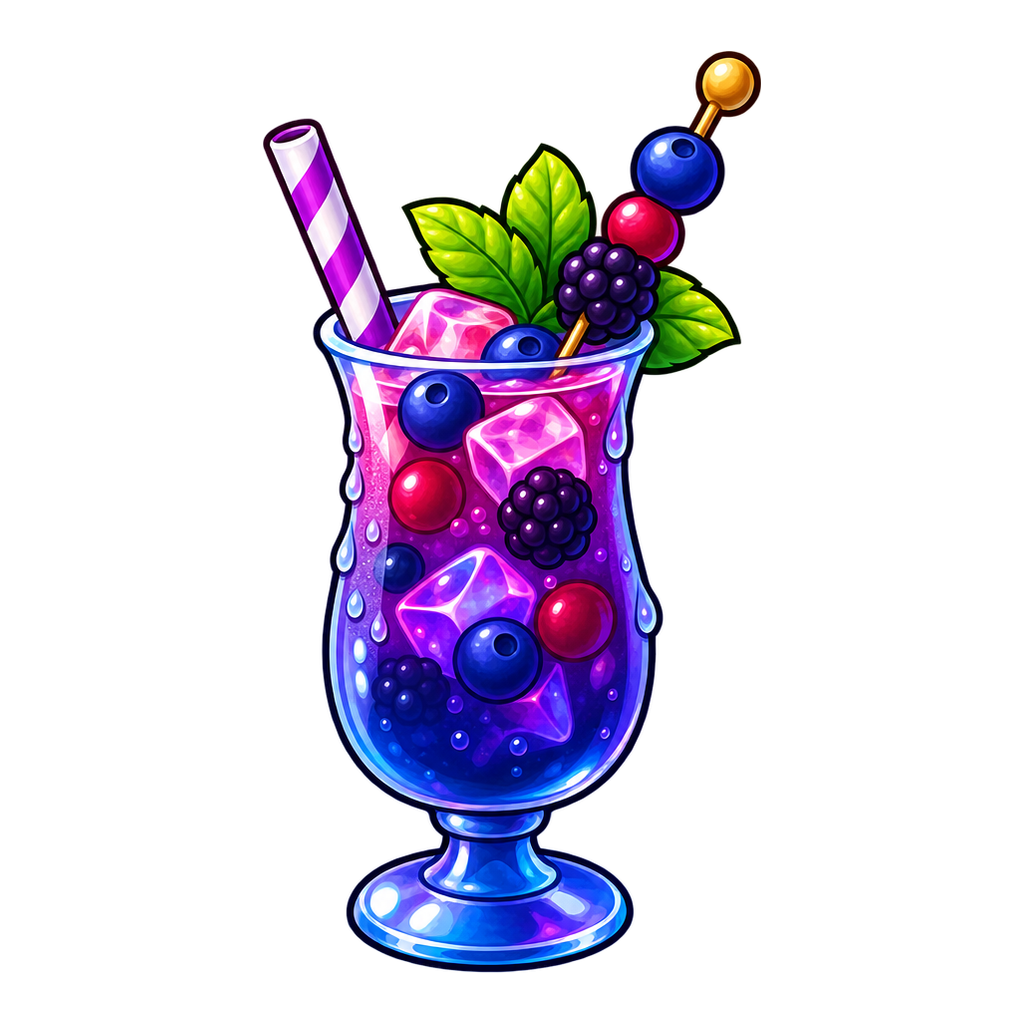 Stained Glass Berry Cooler
