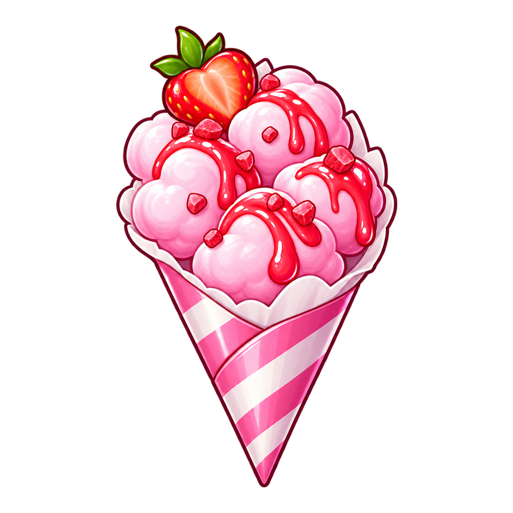 Strawberry Cloud Puffs