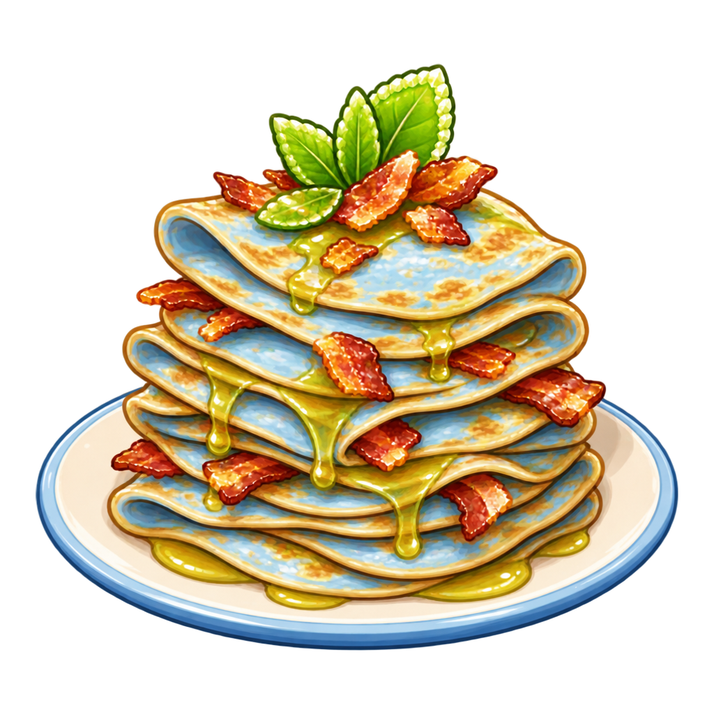 Sugarleaf Crêpe Bloom