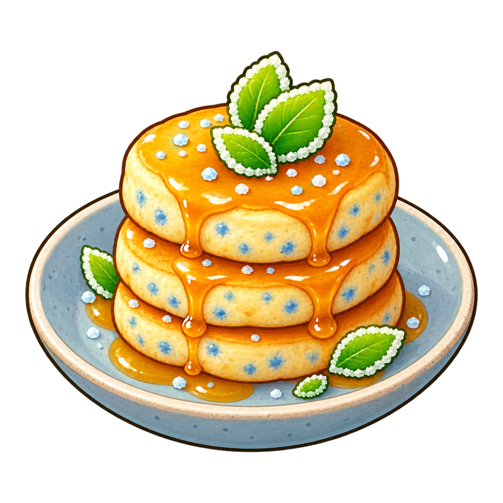 Sugarleaf Moonspeckle Cakes