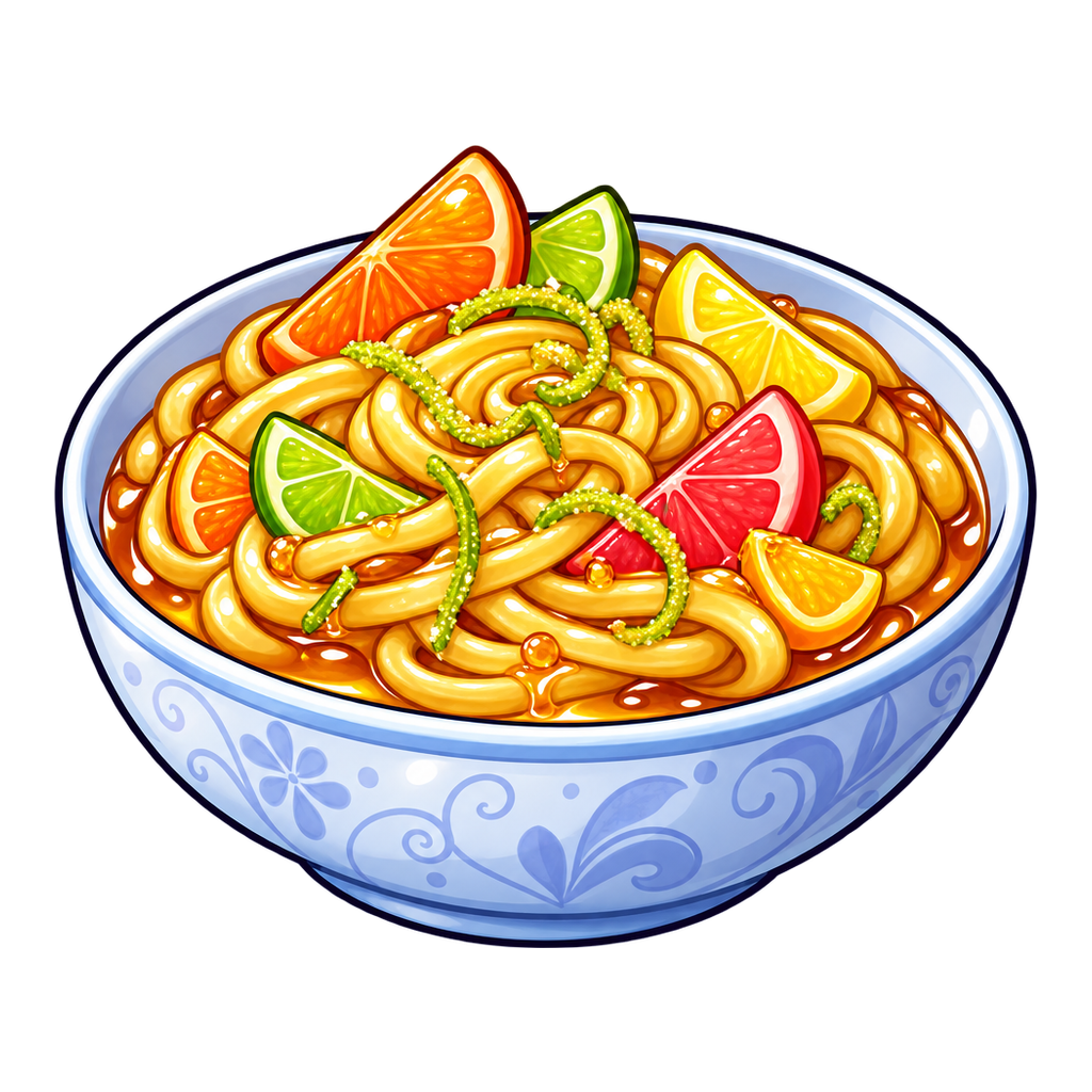 Sunburst Noodle Pudding