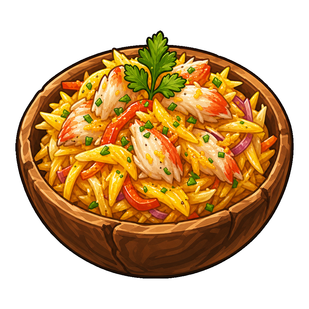 Sunclad Crab Pineapple Slaw